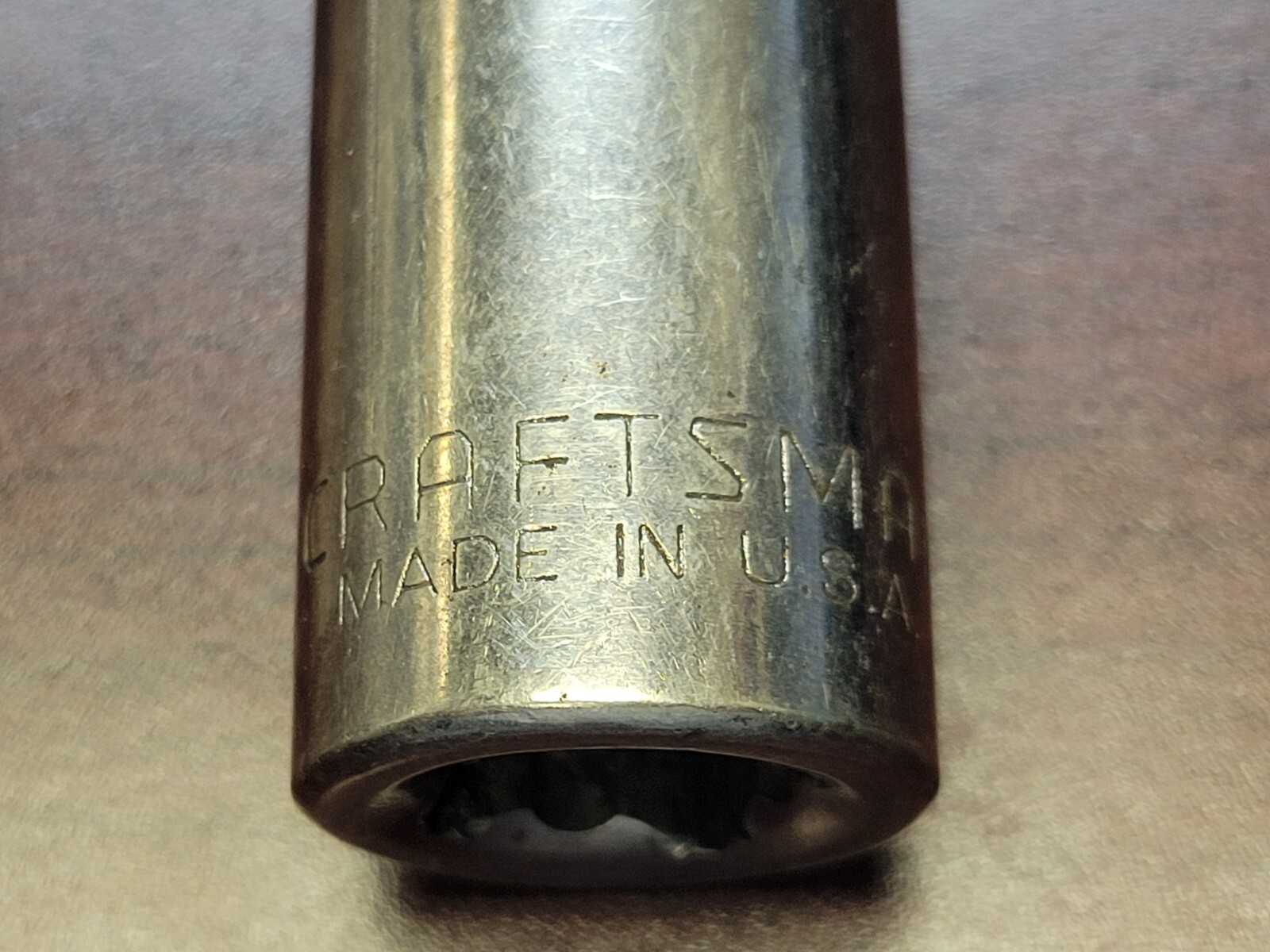 Craftsman 3/4″ 1/2″ Drive 12 Point Shallow Socket 34652 Made In USA