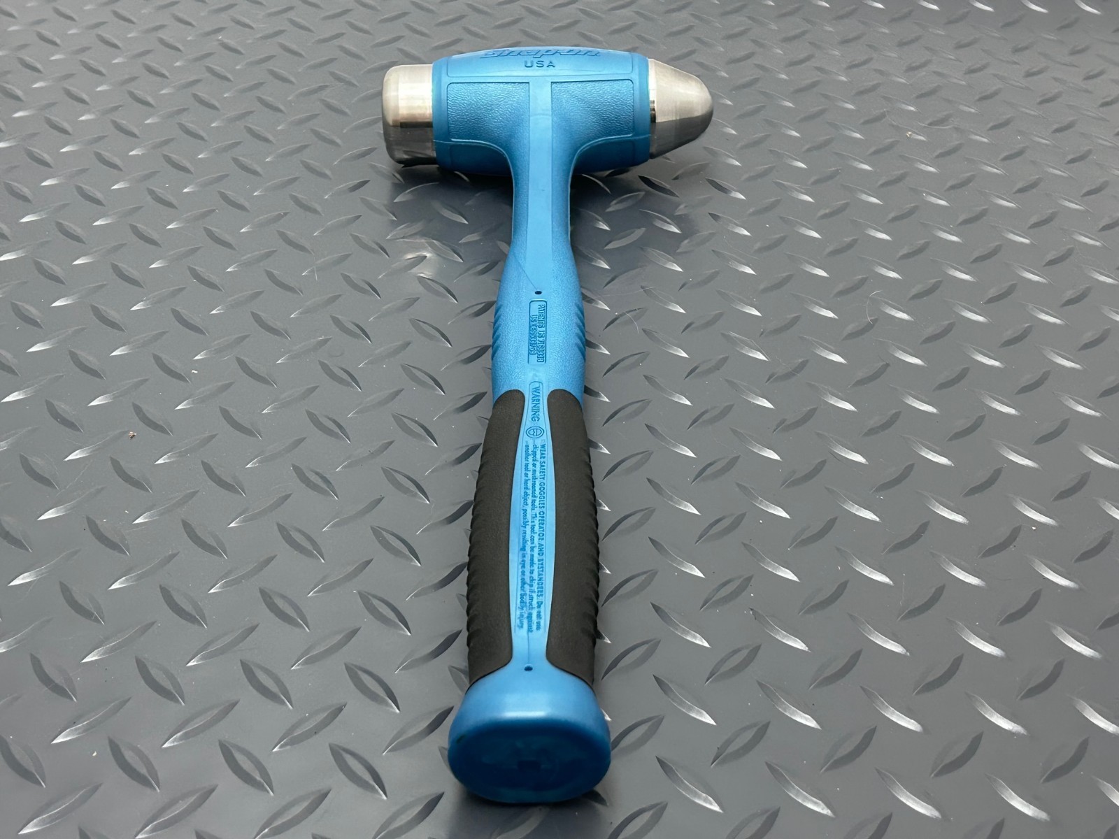Snap On Tools NEW HBBD40PB 40oz Pearl Blue Dead Blow Ball Peen Hammer USA