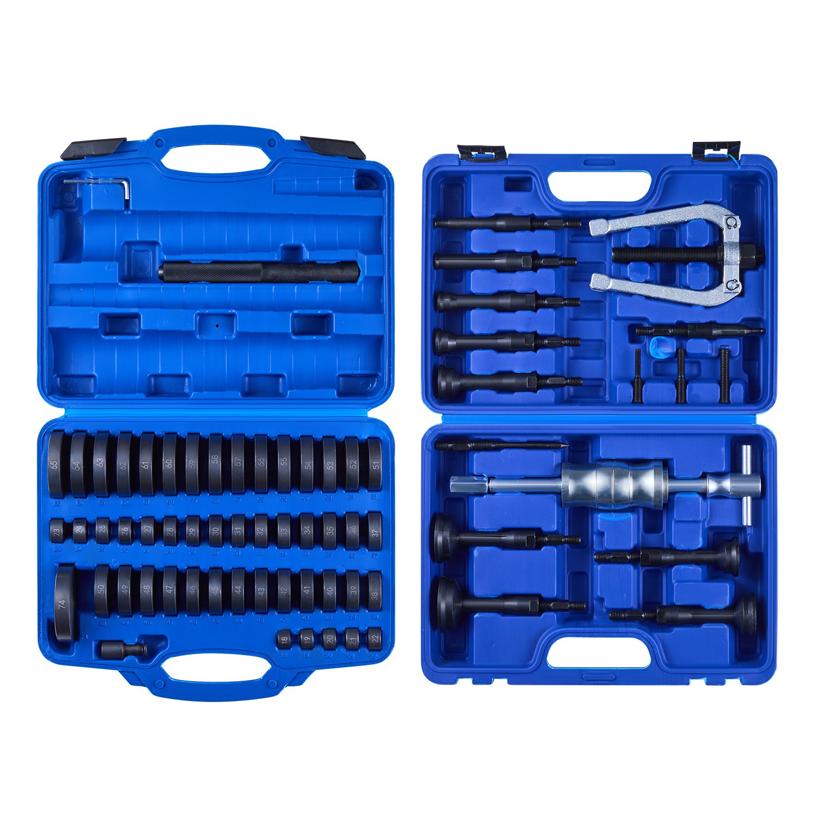 VEVOR Bearing Press Kit Bushing Bearing Seal Driver Removal Tool Set 52+16 Pcs