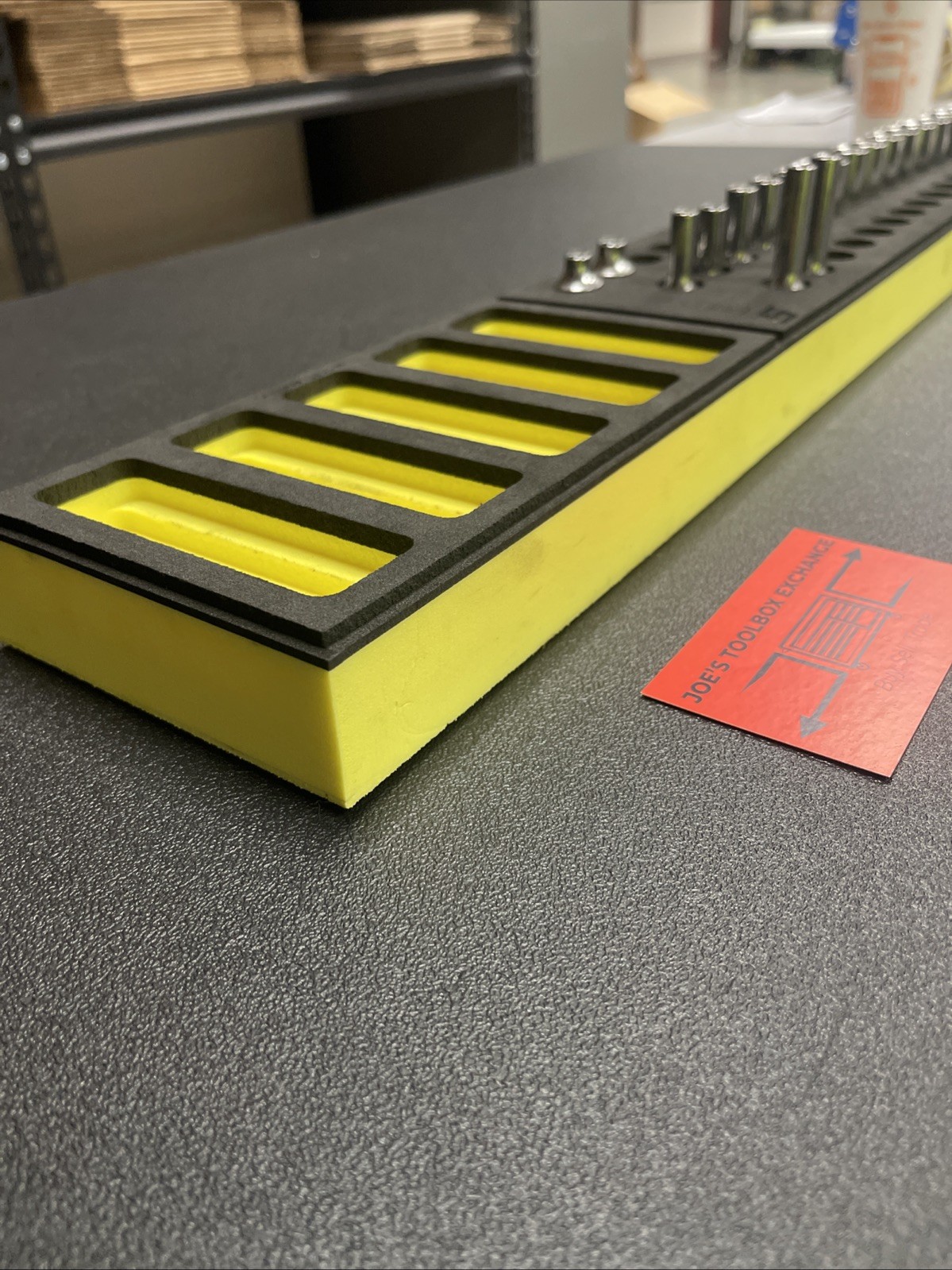 Snap-on 221SFMSFHVX 21pc 3/8″ Dr. Metric Socket Set 6–20mm Shallow & Deep Hi Viz