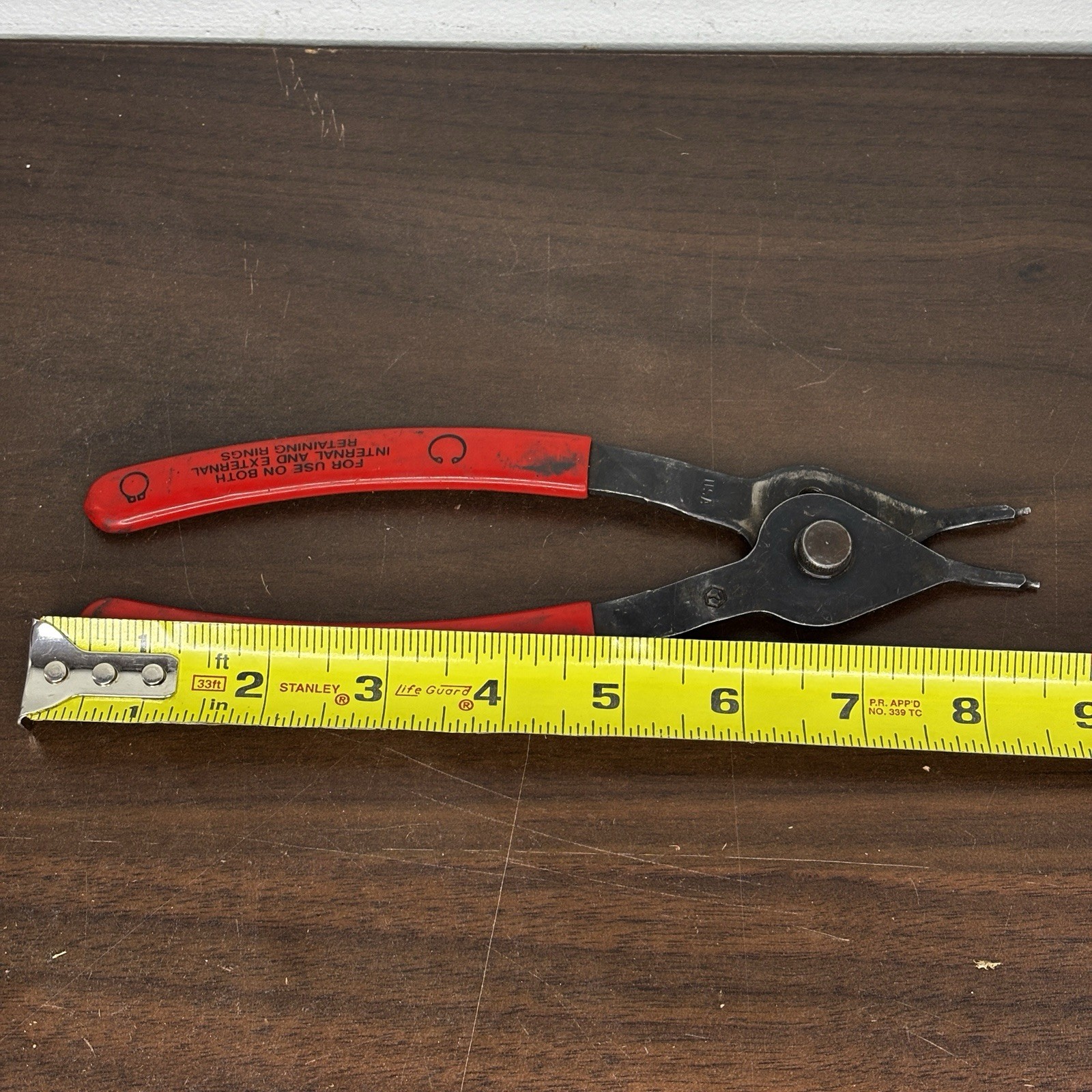 Blue Point Snap Ring Pliers Internal & External PR-34A Made In USA Vintage Tool