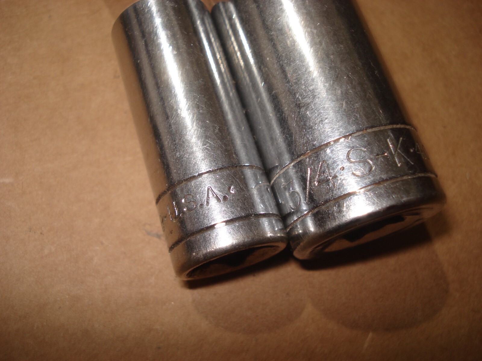 Lot of 11 S-K SAE & Metric Sockets 3/8″ Drive 6 Point Shallow + 2 deep