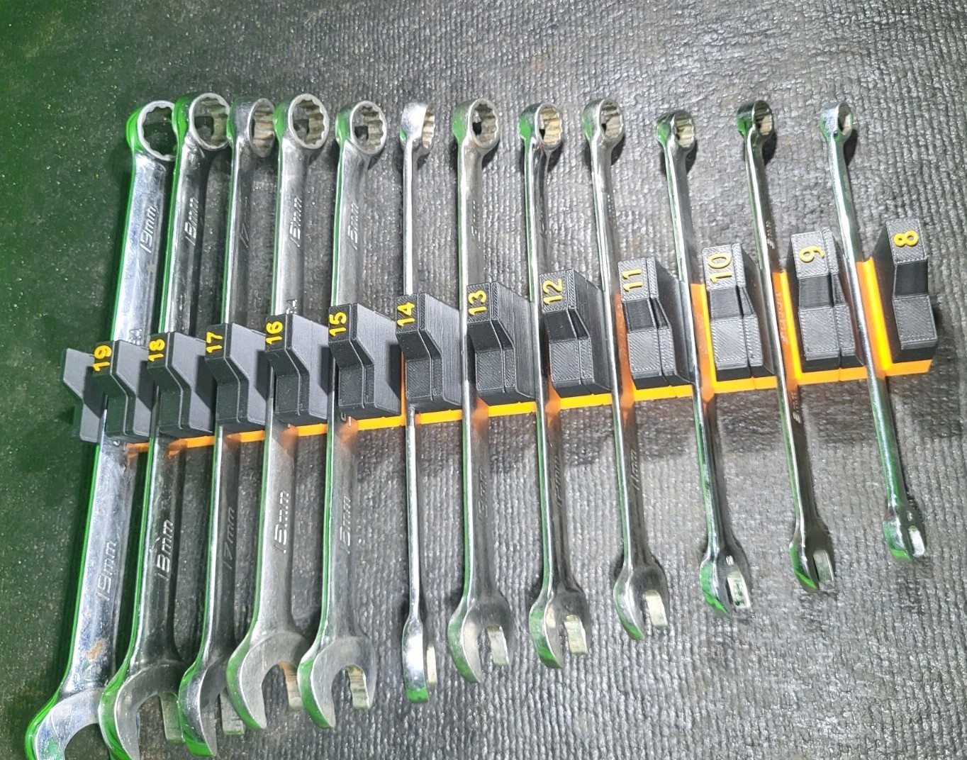 Adjustable Interlocking Wrench Organizers 8-19mm