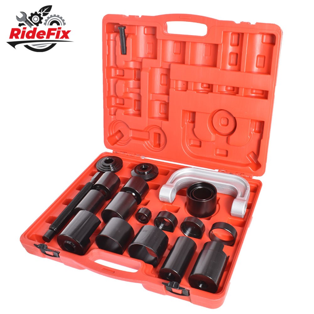 Auto Repair Service Removal Ball Joint Press Tool Master Adapter Kit 21Pcs