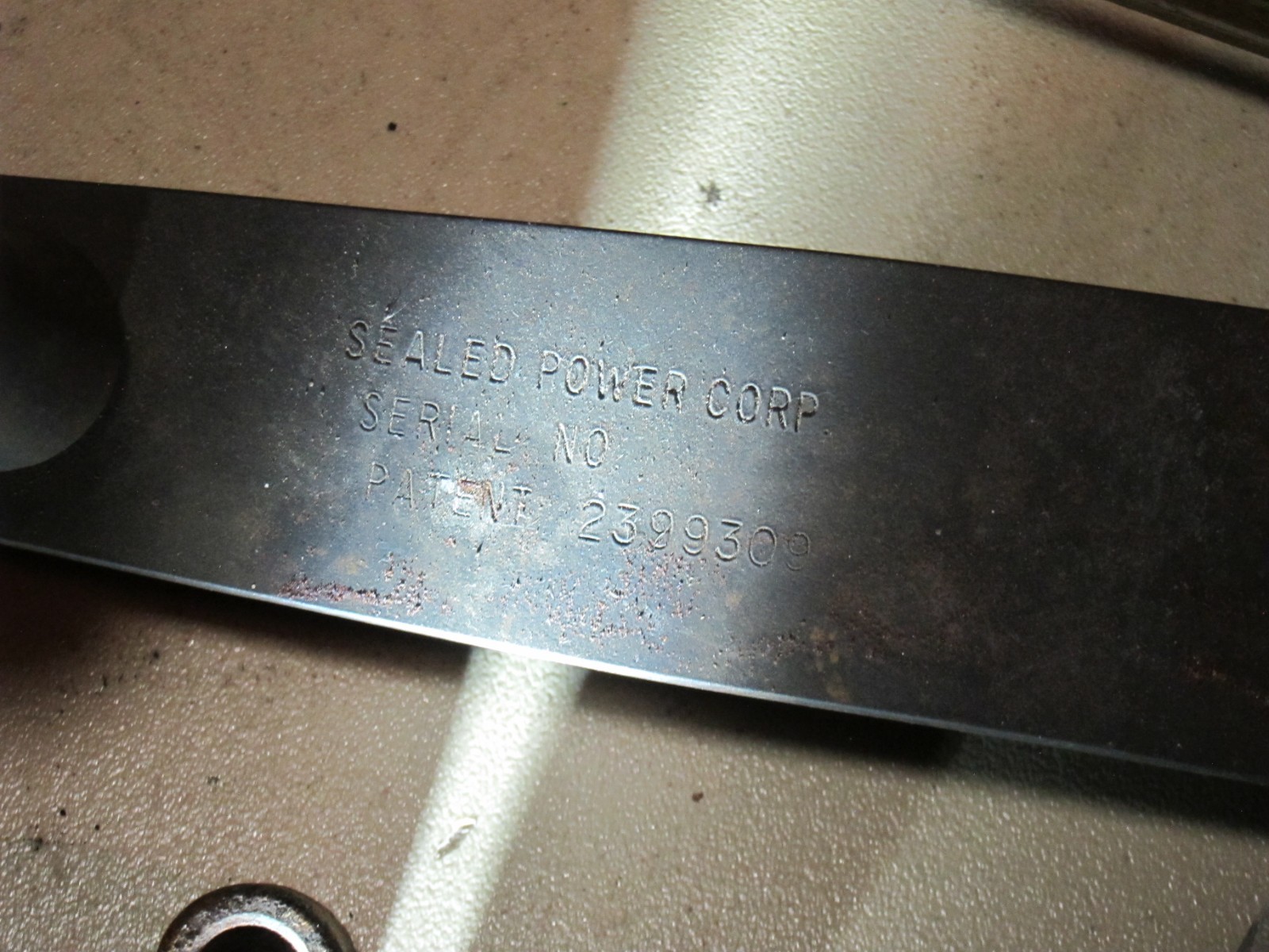 Sealed Power Piston Regrooving Tool MT-136, w/ GI-60 insert/Instructions, Used