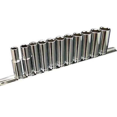 11PC 3/8″ DRIVE HEAVY DUTY METRIC DEEP SOCKET SET 8MM – 19MM CRV DR SOCKETS