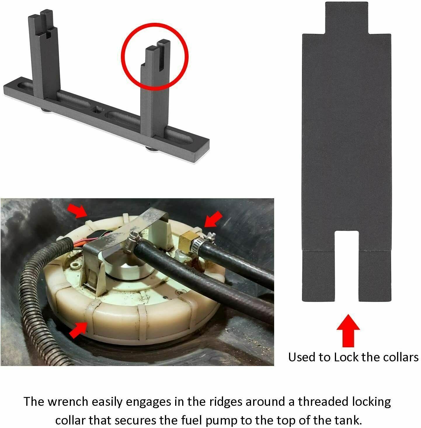 6599 Universal Fuel Tank Lock Ring Tool and Adjustable Fuel Pump Module Spanner