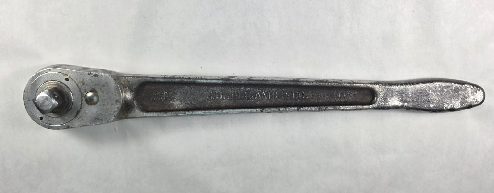 Vintage USA J. H. Williams H-51 Super ratchet 3/4” Drive Ratchet Wrench 19″ Long