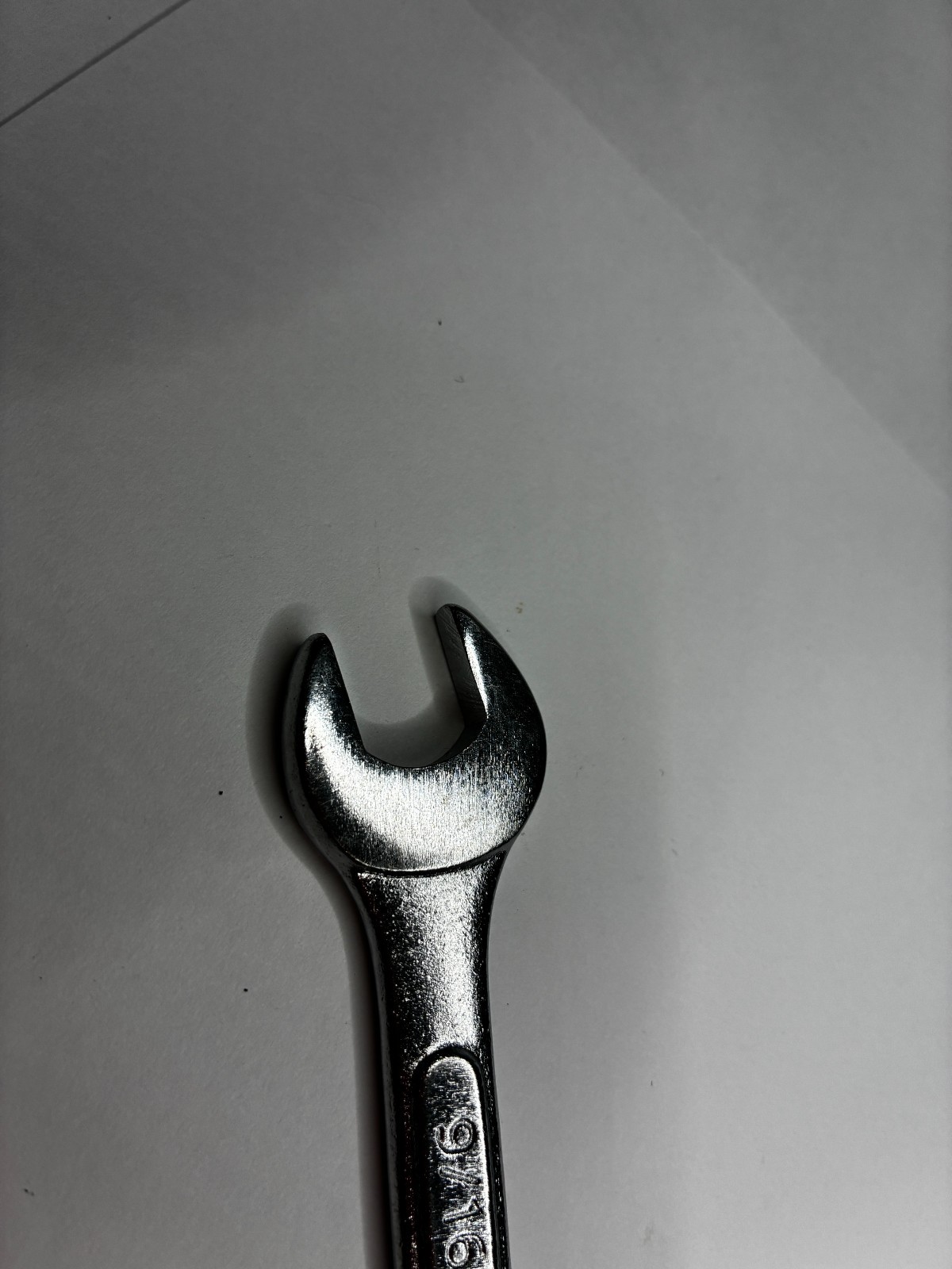 9/16 Combination Wrench SAE Drop Forged Open End Box End Chrome