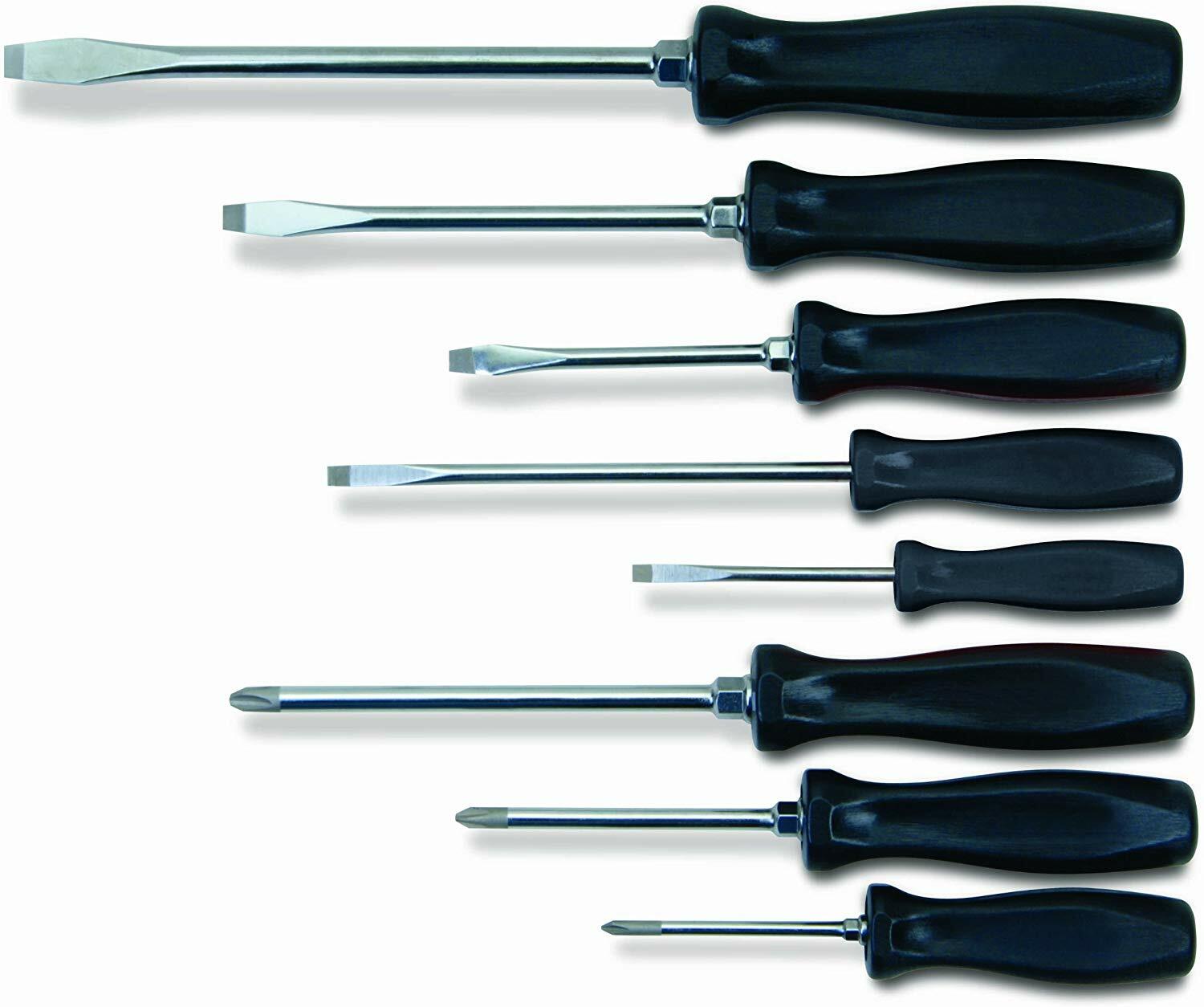 Williams 100P-8MD 8-Piece Premium Mixed Screwdriver Set