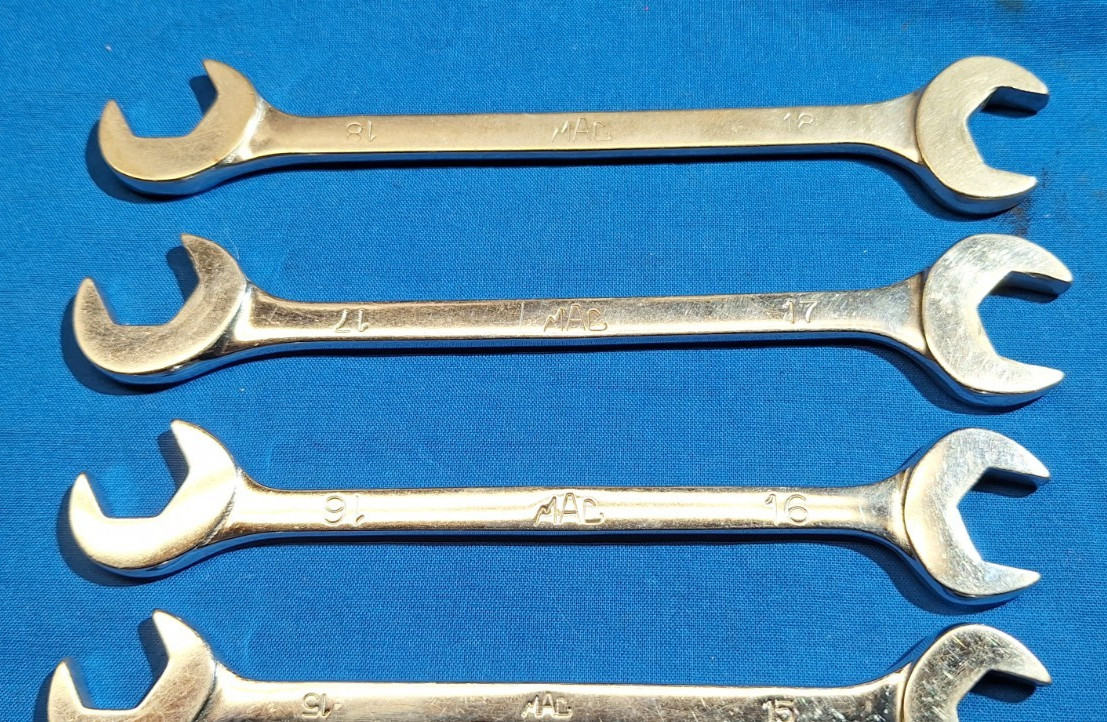 Mac Tools 7 piece Metric 4 way angle wrench set 18mm-12mm SDAM7PT