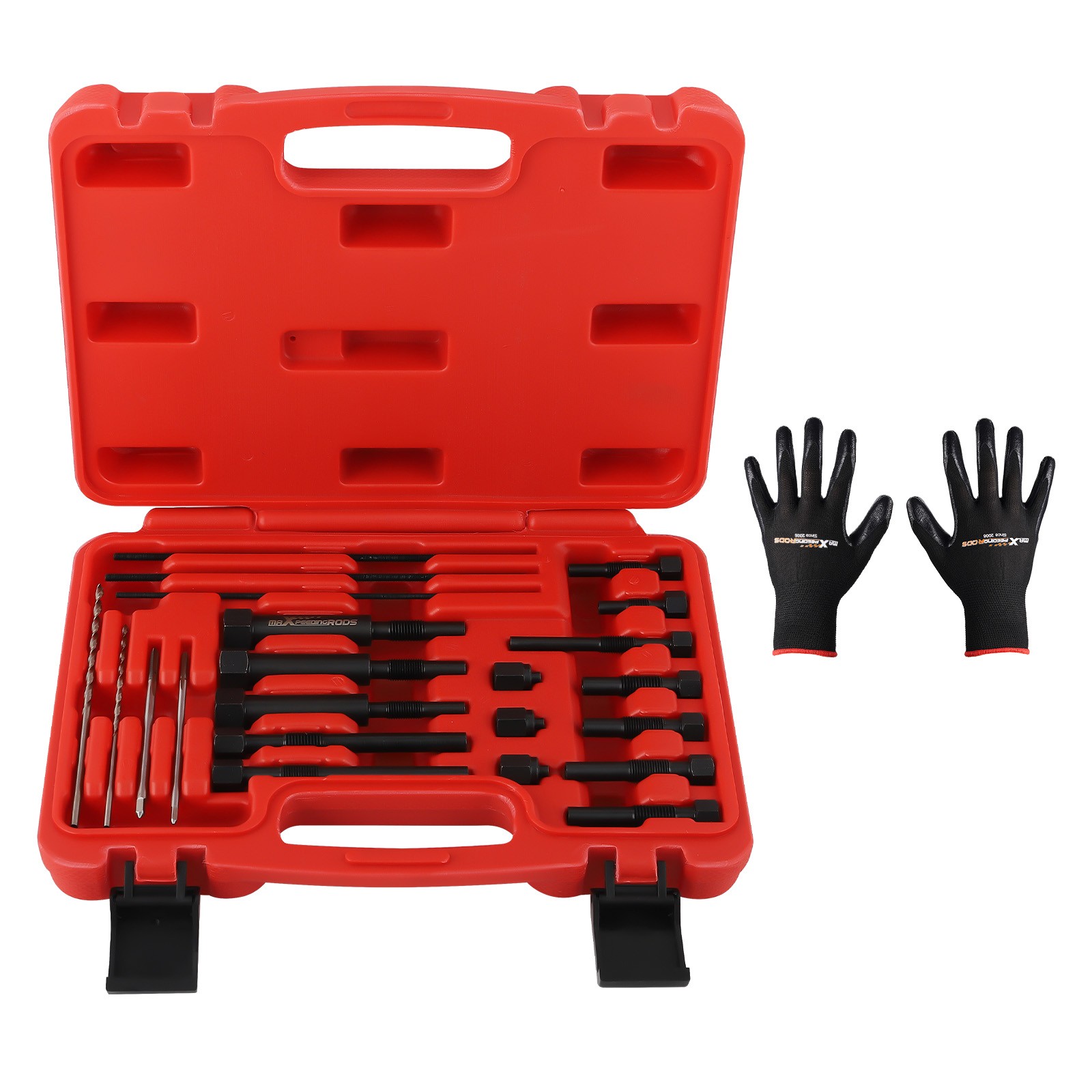 22PCS Glow Plug Electrodes Removal For Damaged Broken Glow Plugs M8&M10 Tool kit
