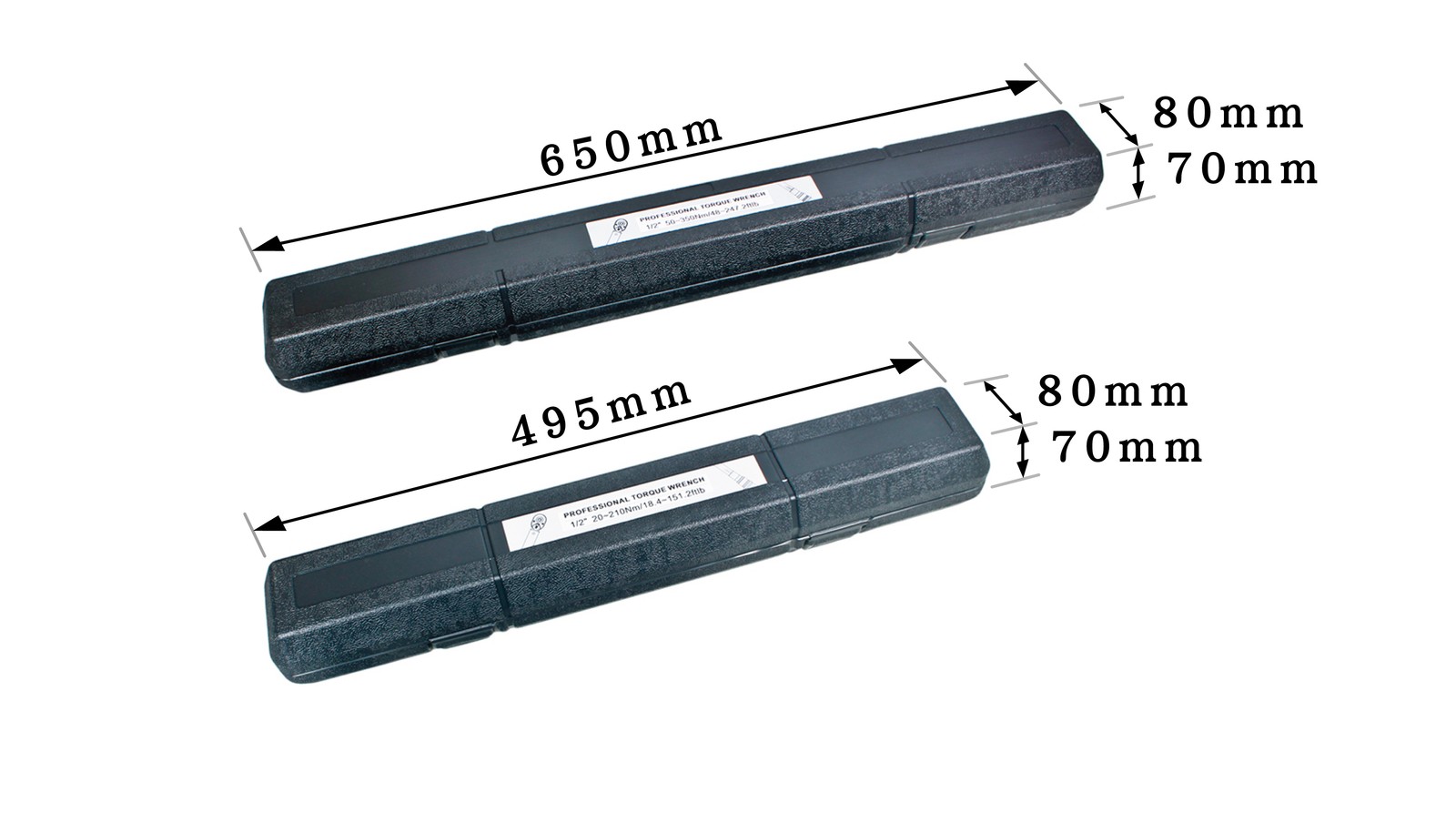SwishTi 1/2 Inch Click Torque Wrench 150 250 ft-lb Reversible Car SUV Repair