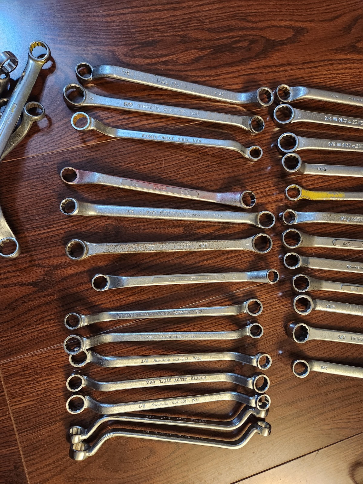 Double End Offset 12 Point Wrenches Snap On Proto KAL S-K New Briton K-D Thorson