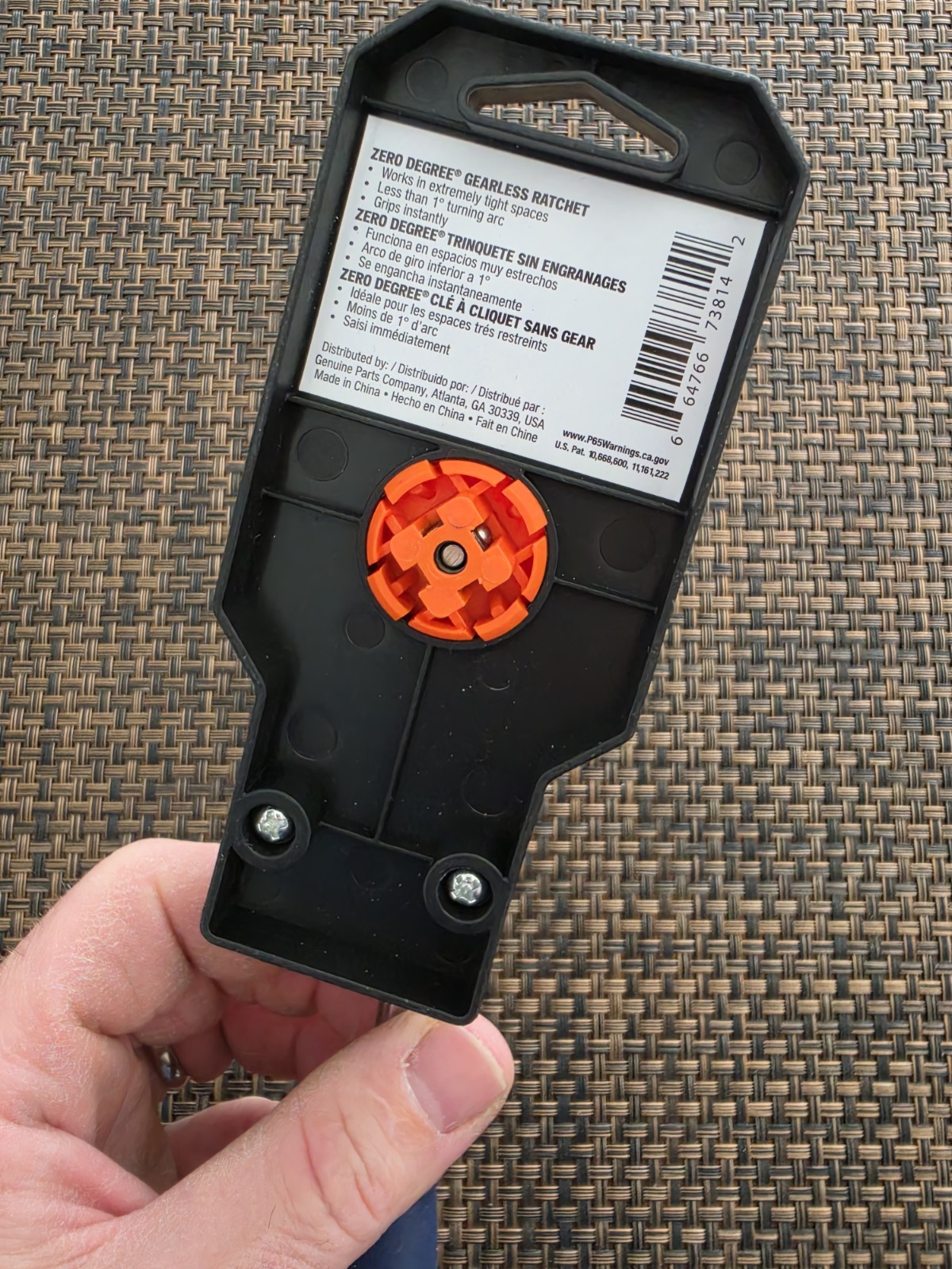 Napa Carlyle Tools 3/8″ Drive Zero Degree Gearless Ratchet R38ZDG BRAND NEW!