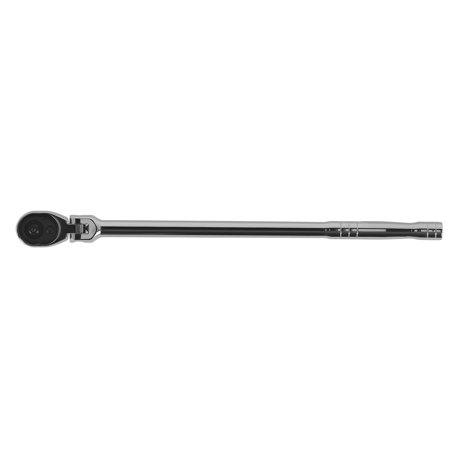 1/4in Drive Flexi Ratchet 72-Tooth Quick Release 12in Long Handle 5° Arc