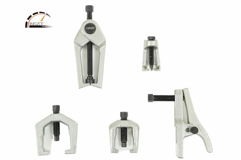 5Pcs Front End Service Kit Pitman Arm Puller Ball Joint Tie Rod Removal Tool Kit