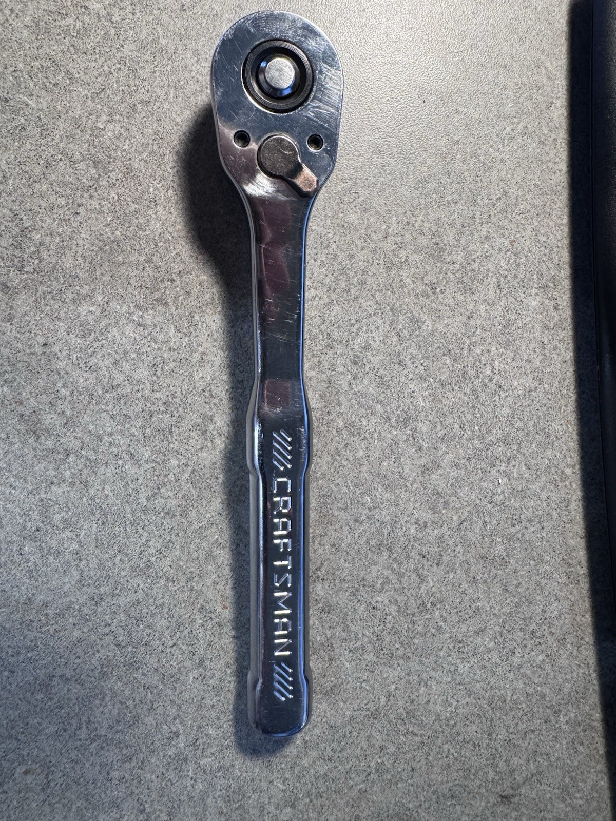 Craftsman CMMT86722 3/8” Drive 72 Tooth Low Profile Ratchet Chrome 4D