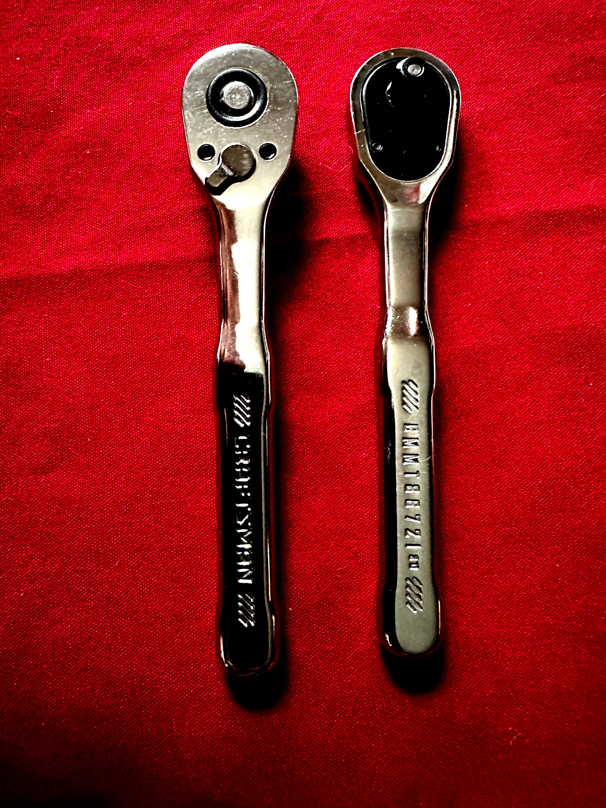 1/4″ CRAFTSMAN NEW DESIGN POLISHED QUICK RELEASE RATCHET 1 PER SALE $24.99