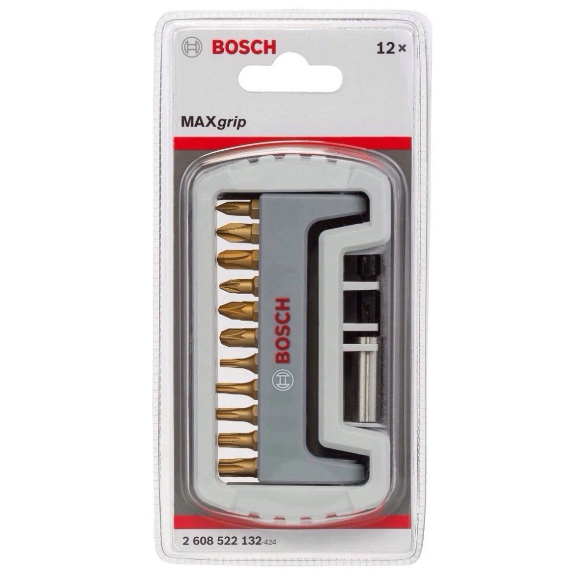 Bosch 12 Piece Max Grip Screwdriver Bit Set