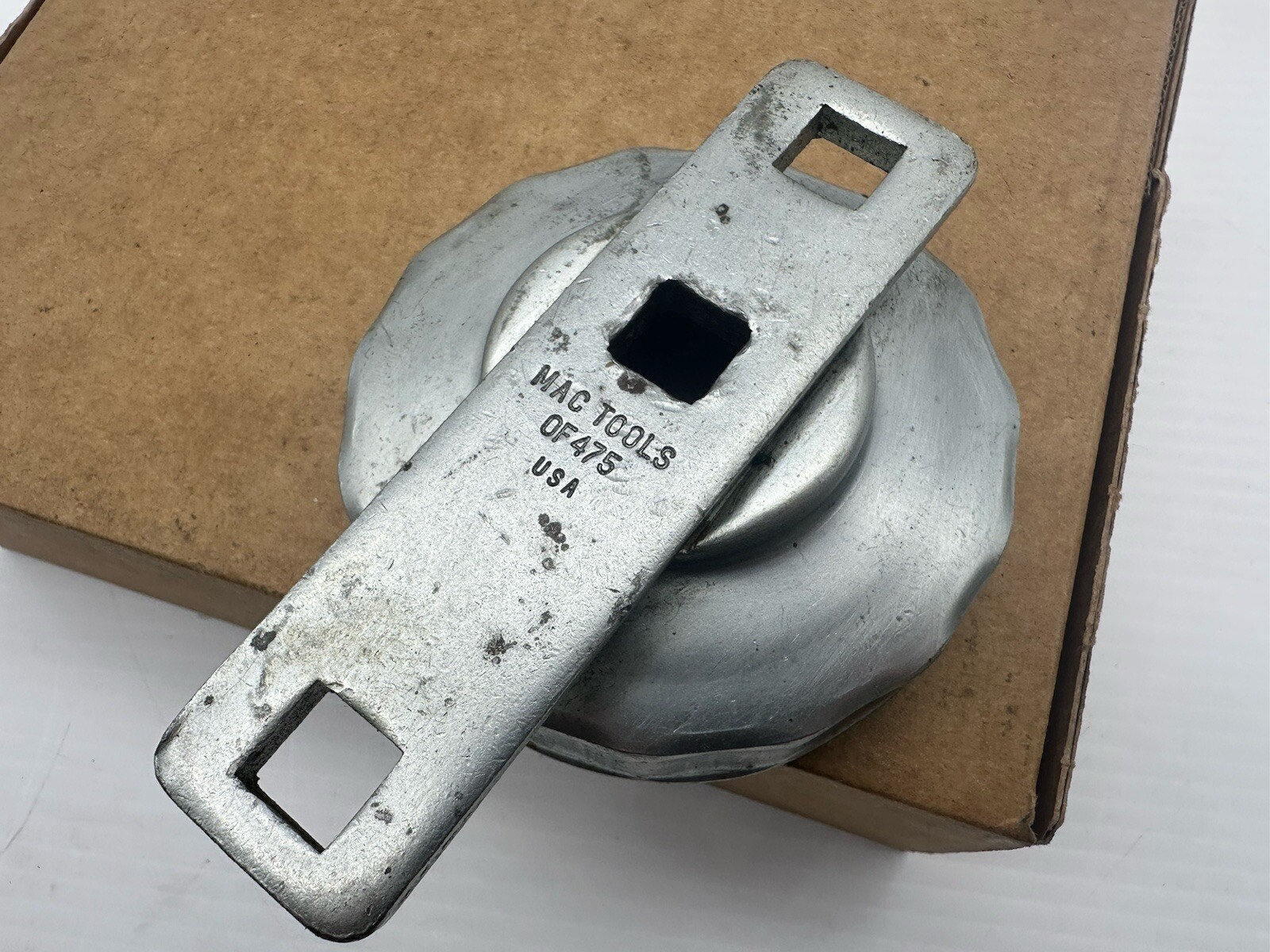 MAC Tools Vintage OF-475 1/2” Drive Oil Filter Cup Wrench USA