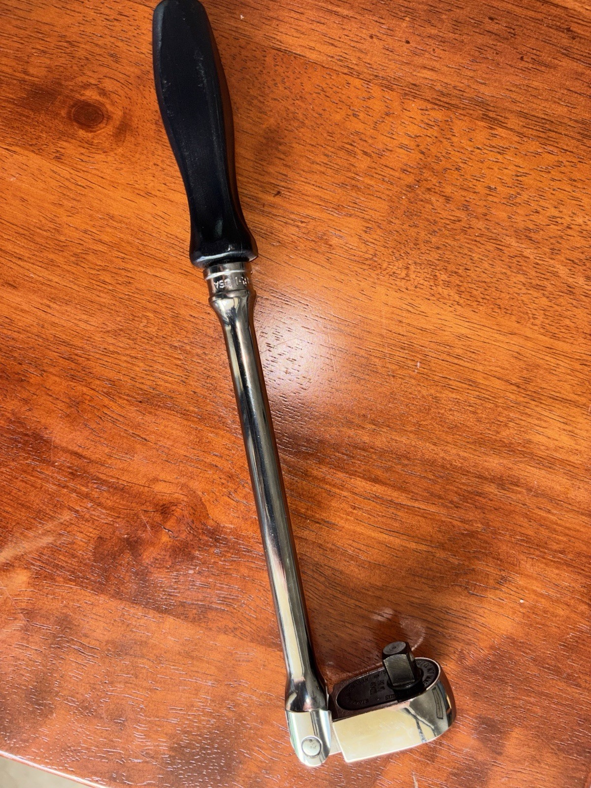 New Snap-On F851 3/8 Flex Drive Ratchet Black Handle