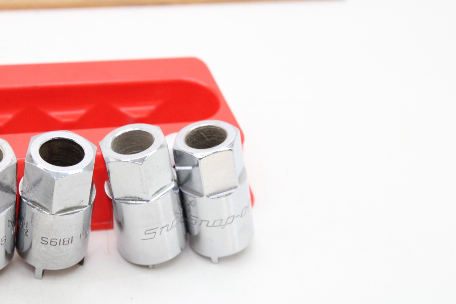Snap on RARE 2006ANT 6-Piece Chrome Vehicle Antenna Nut Socket Set USA
