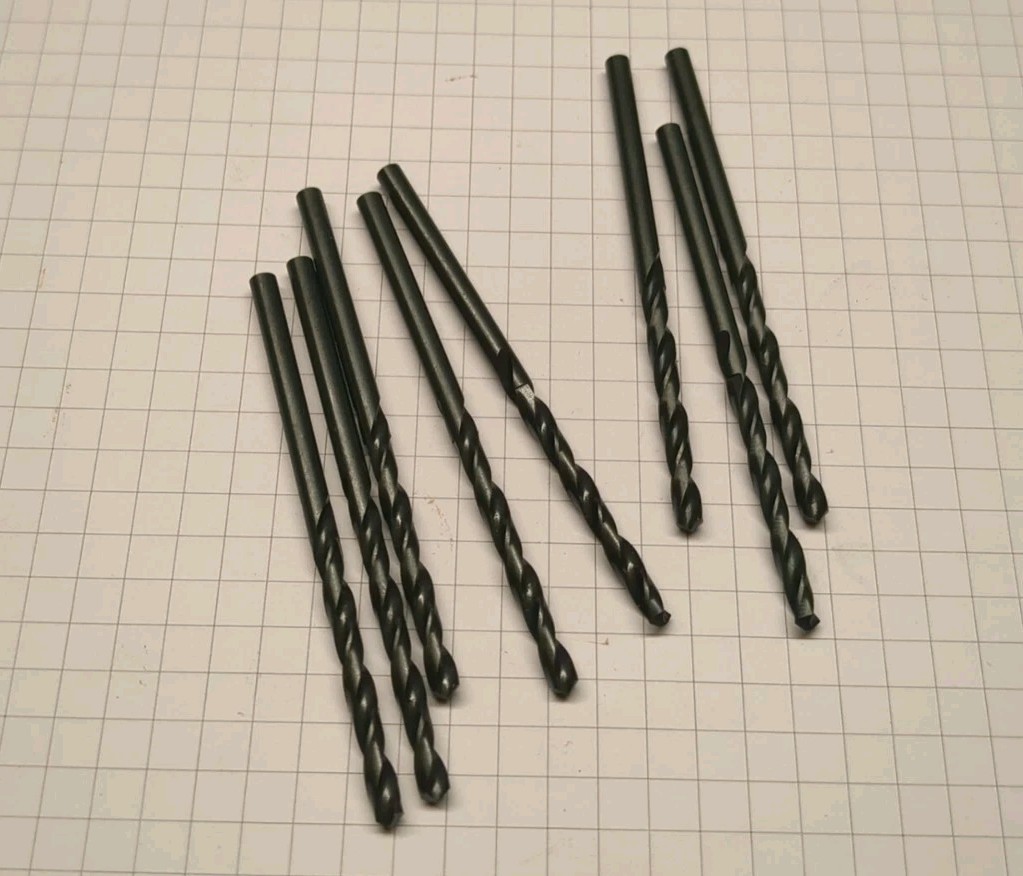 PRESTO 3.20mm drill bits pack of 8 jobber drills P1 HSS steam tempered