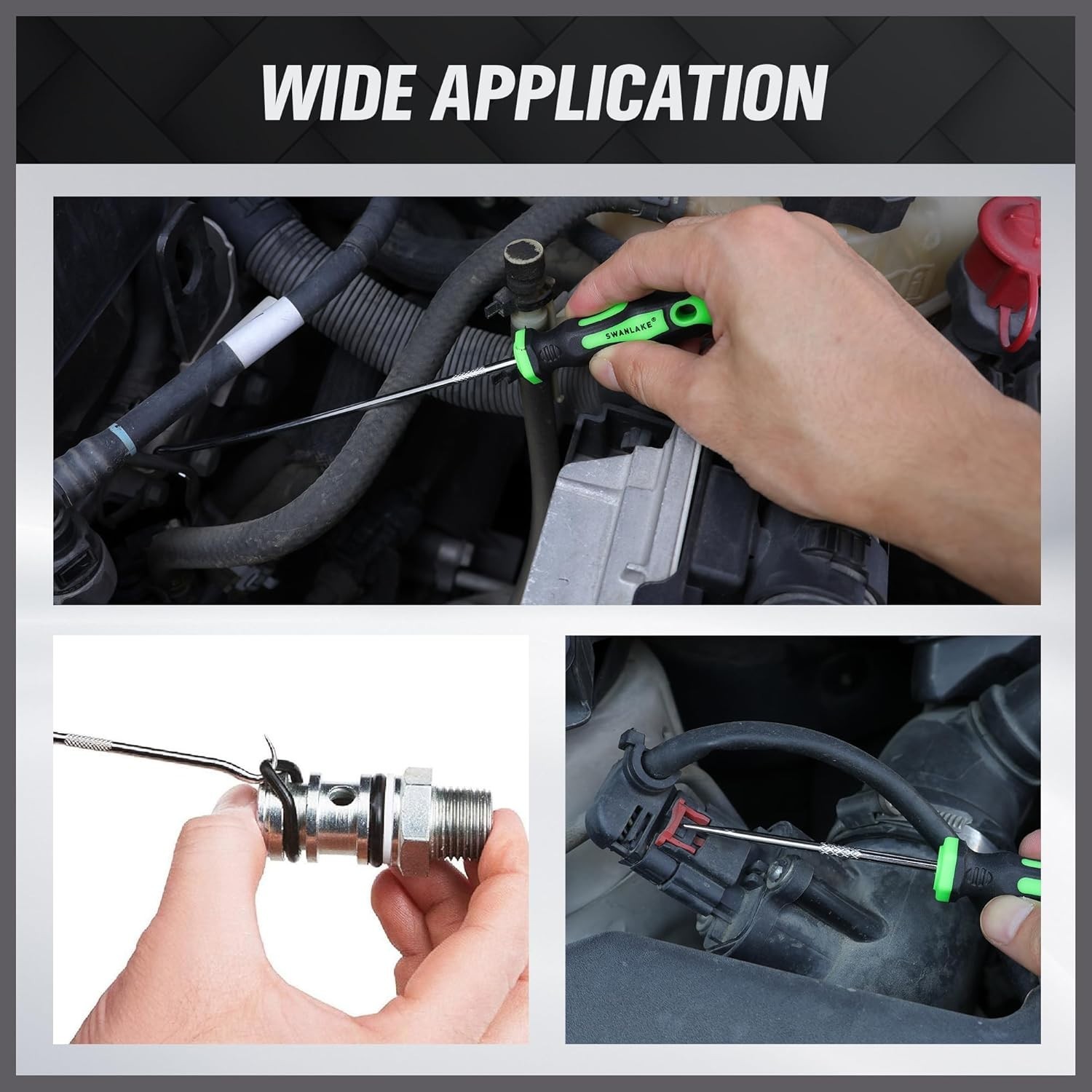 Professional 8-Piece Mini Pick Set – Non-Slip Precision for Automotive Repair