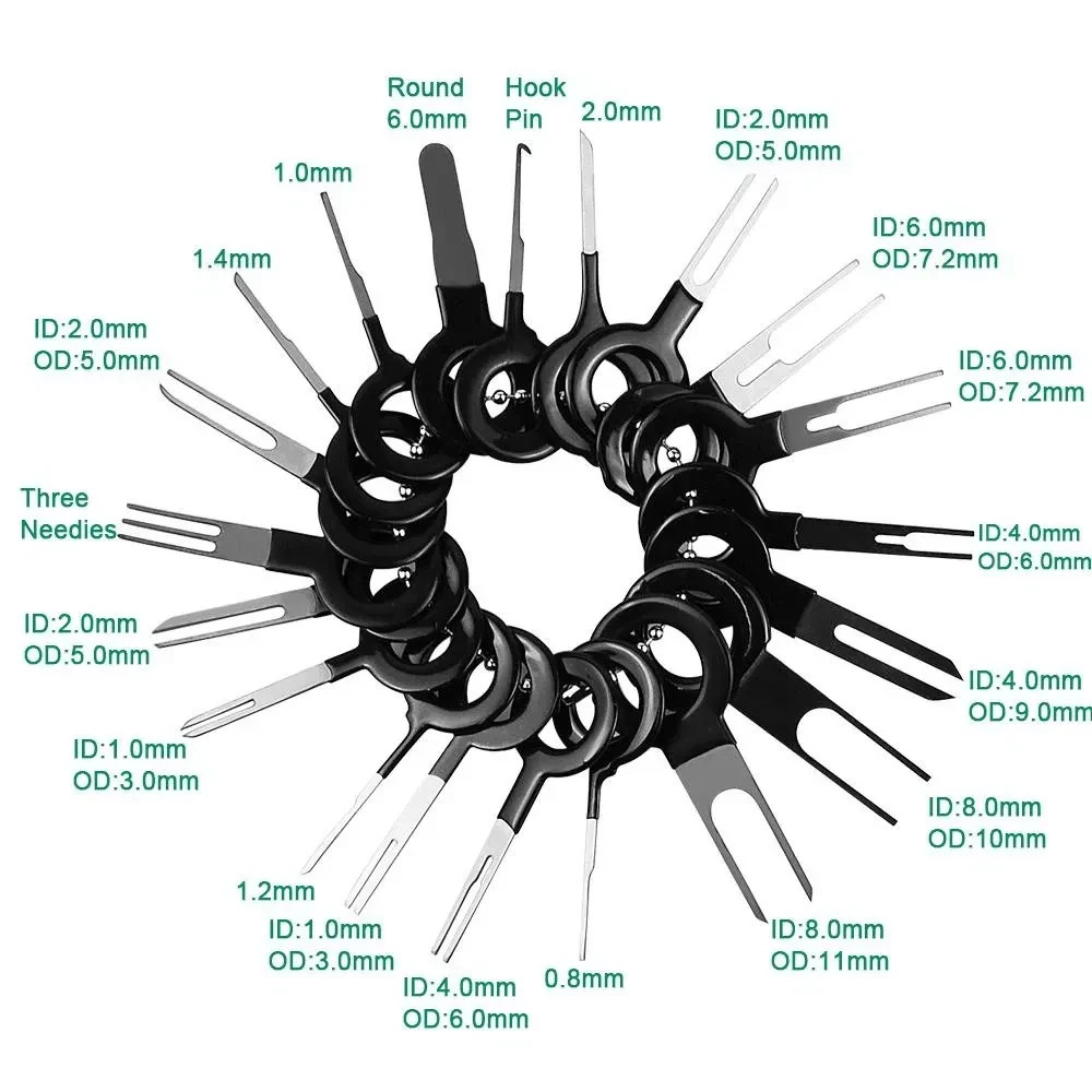 NEW 26pcs Terminal Removal Tool Kit Car Wire Pin Extractor Connector Set