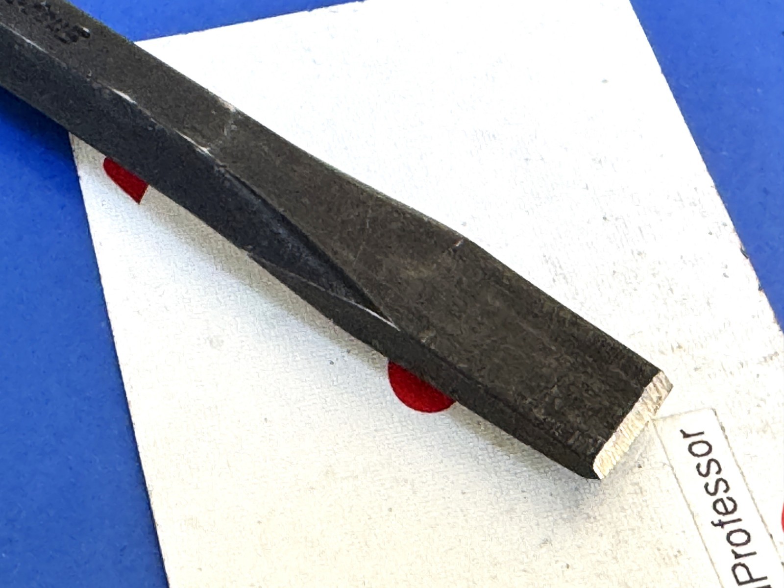Snap-on Tools USA 1/2″ Edge Flat Chisel 6″ Long 7/16″ Hex Stock PPC816B NEW 2025