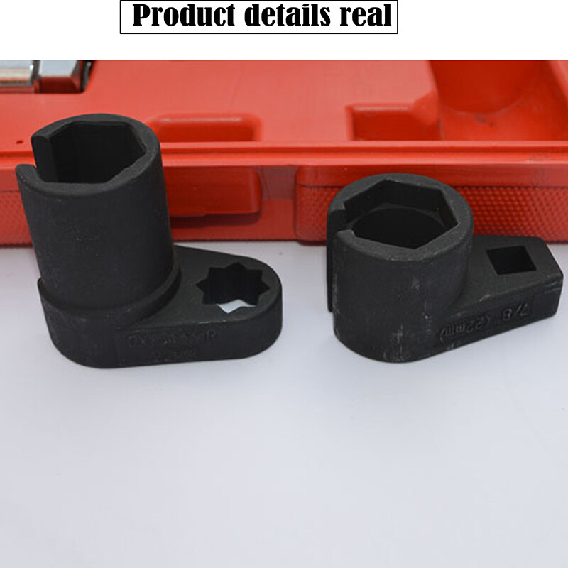 5 Socket Oxygen Sensor Kit Tapping Oxygen Car Kit Removal Tool Induction Wrench