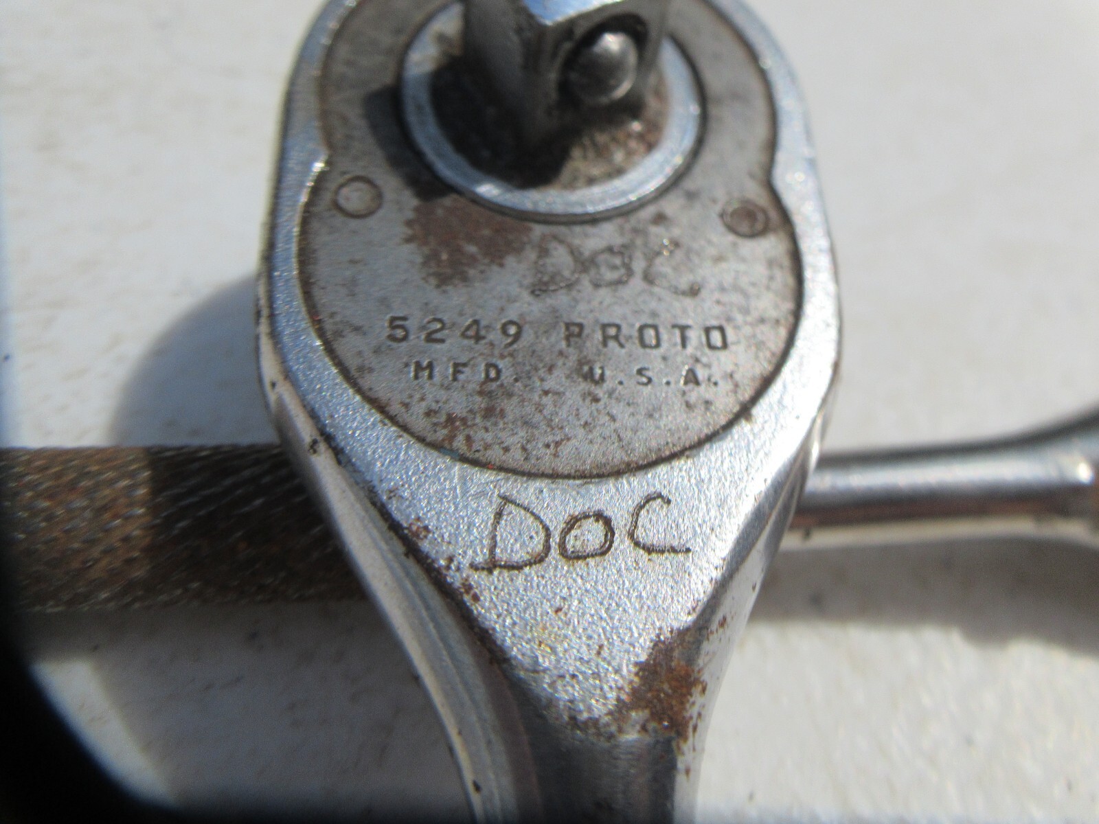 Vintage Proto 3/8″ Dr 5249 Ratchet & 4749 1/4″ Ratchet