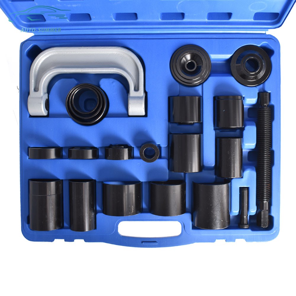 21PCS Auto Repair Service Removal Ball Joint Press Tool Kit & Master Adapter Set