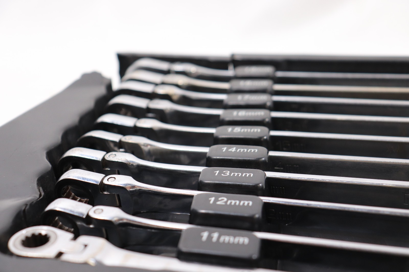 Matco Extra Long Flex Head Ratcheting Metric Wrench Set 10mm-19mm SRFBZLM102TA