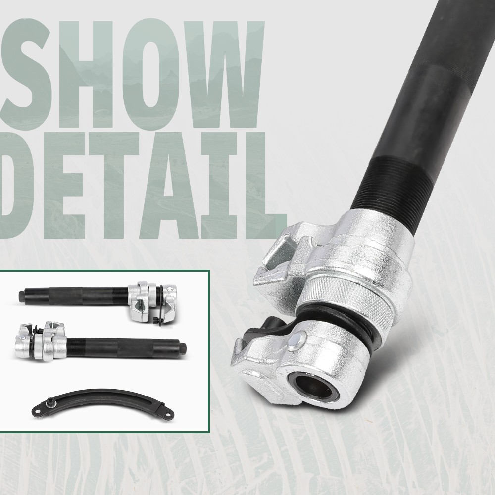 Heavy Duty Coil Spring Compressor Strut Remover Installer Tool Suspension 3pcs