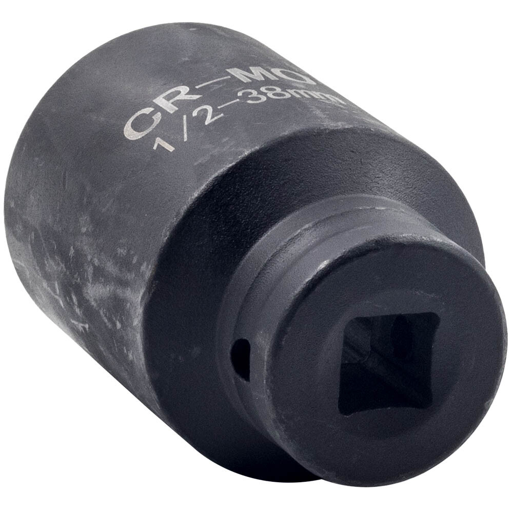 5x 1/2» Drive 6 POINT Deep Spindle Axle Nut Socket Kit 33 34 35 36 38mm