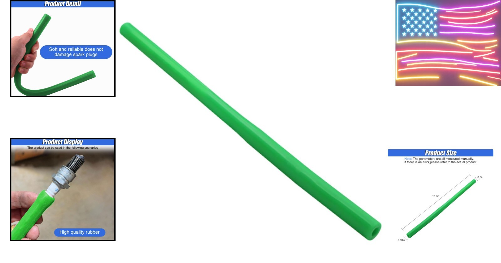 Portable Automotive Spark Plug Installation/Removal Tool, Two Sizes