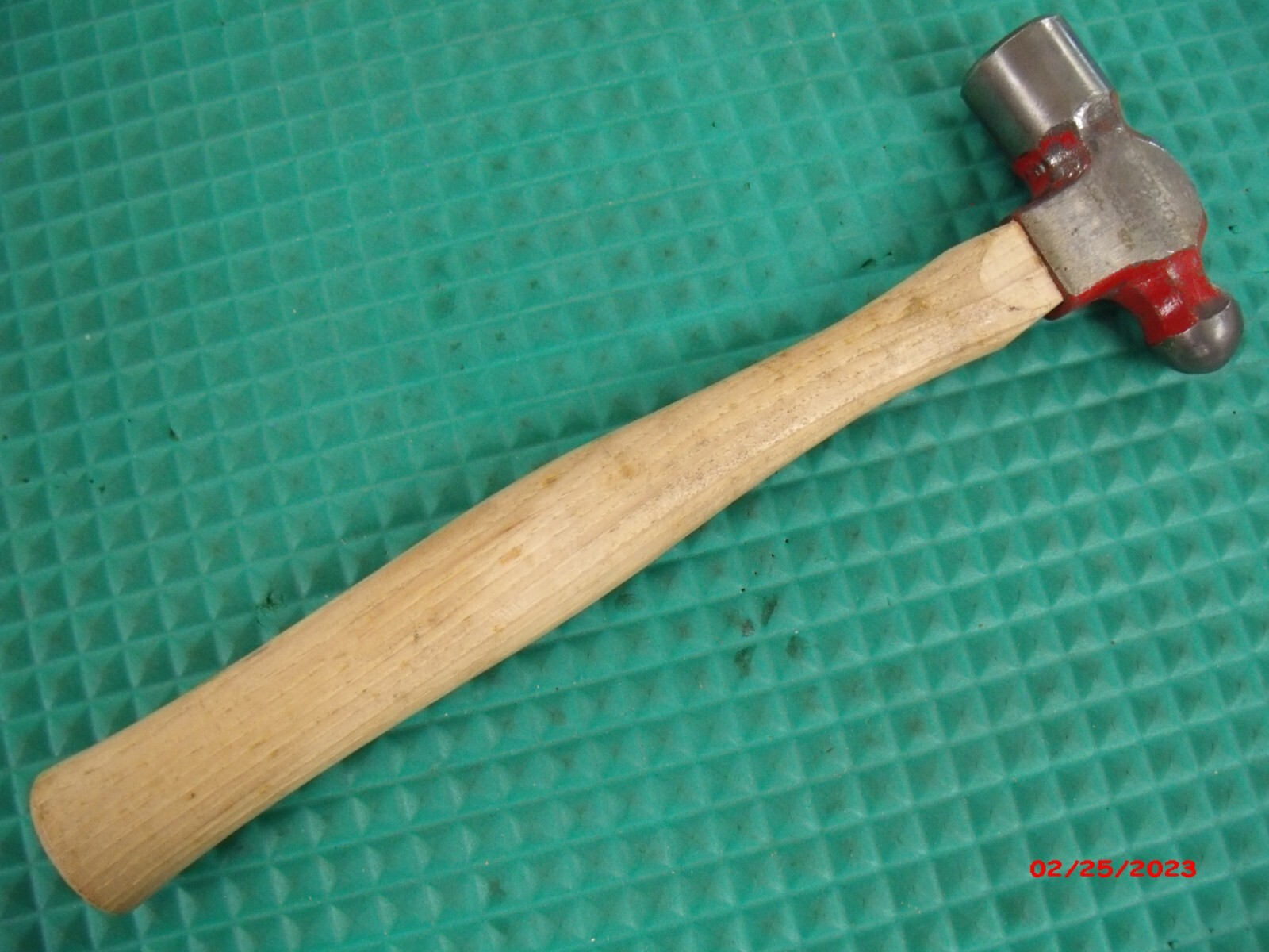 «PROTO» U.S.A. 12 OUNCE BALL PEIN HAMMER WITH NEW WOOD HANDLE