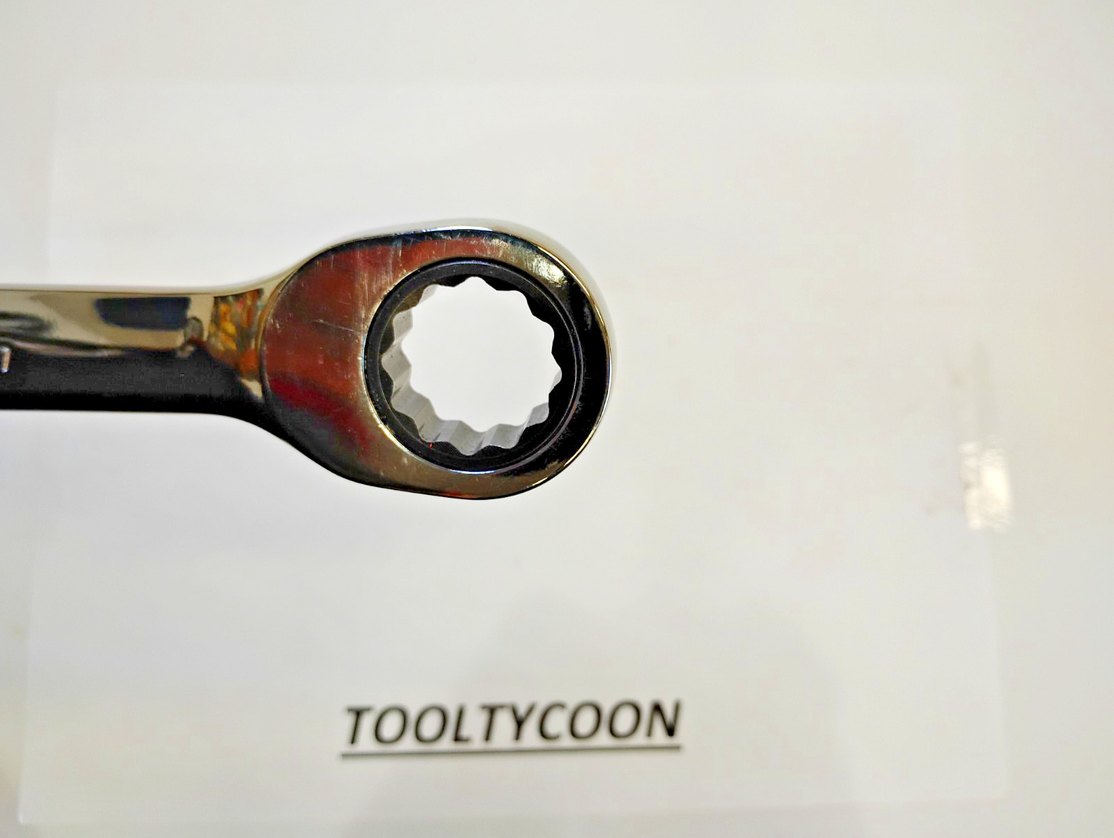 Snap-on Tools NOS 21mm Metric 0° Non-Reversing Ratcheting Combo Wrench OXRM21