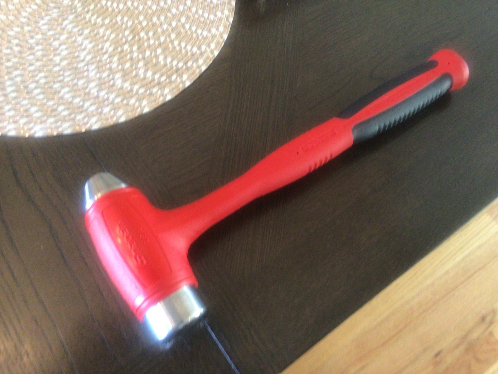 Snap-on Tools Red 40oz / 1125g Soft Grip Dead Blow Hammer HBBD40r