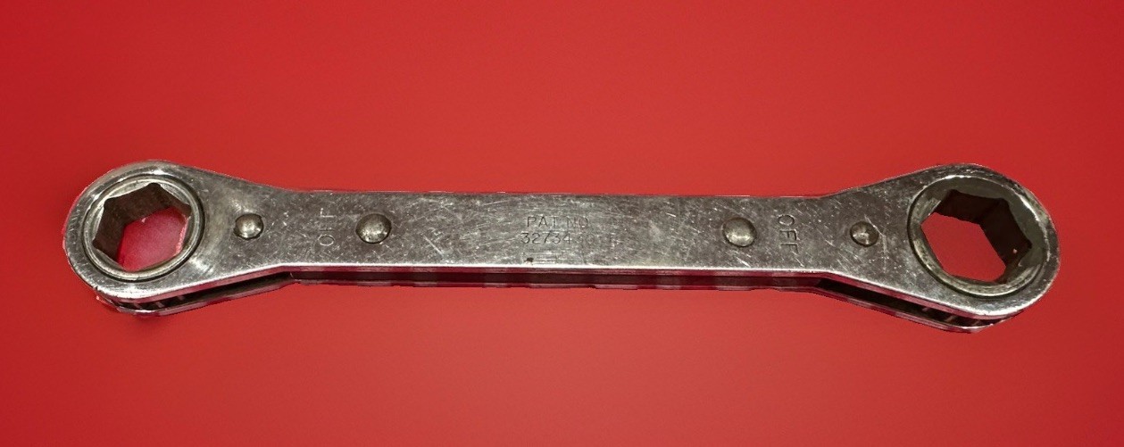 SNAP-ON 3/4″ X 13/16″ DOUBLE BOX END RATCHETING WRENCH #R2426