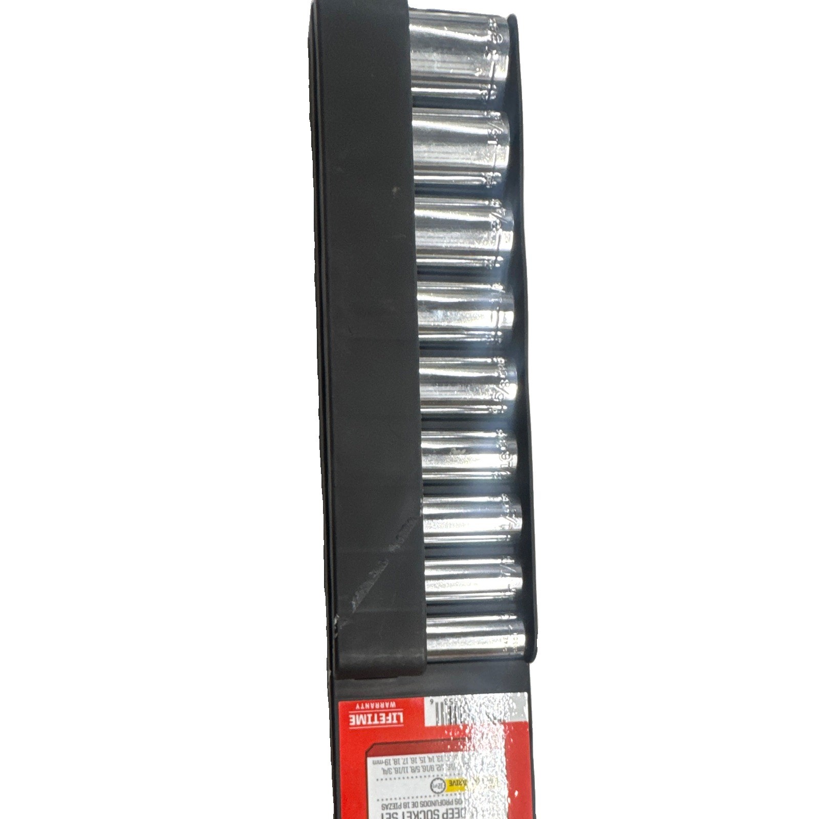 NEW Craftsman 18 PC 3/8 Drive SAE and Metric Deep Socket Set
