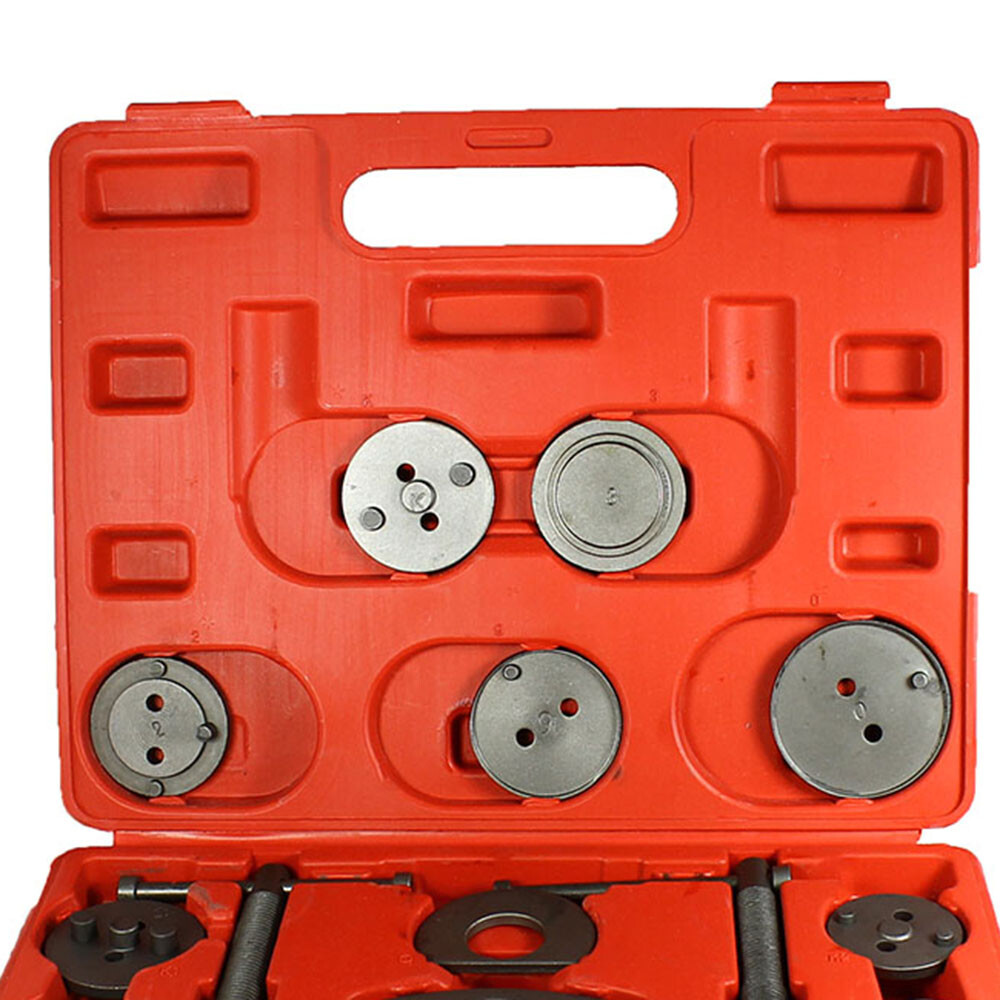21 PCS Universal New Brake Caliper Piston Disc Rewind Back Tool Set Pads Pro