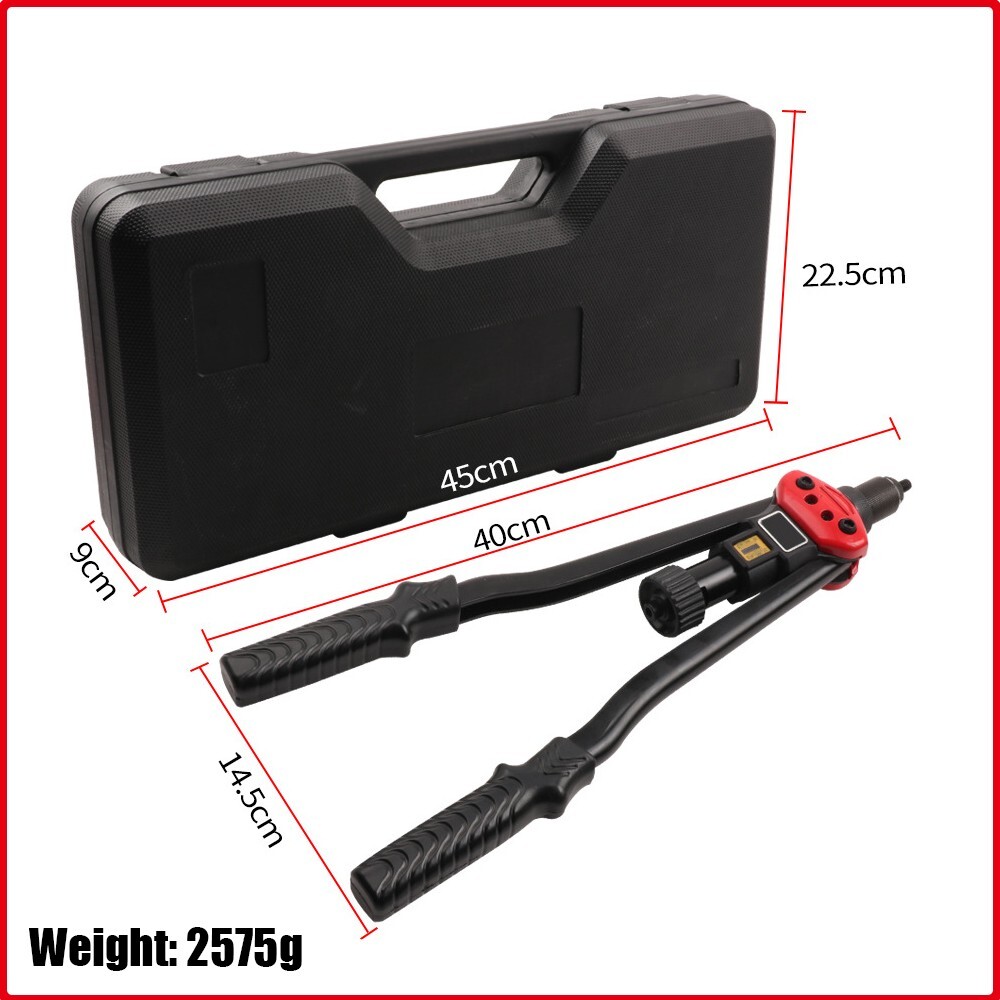 16″ Rivet Gun Rivnut Thread Setting Tool Nut Setter NutSert Metric SAE Riveting