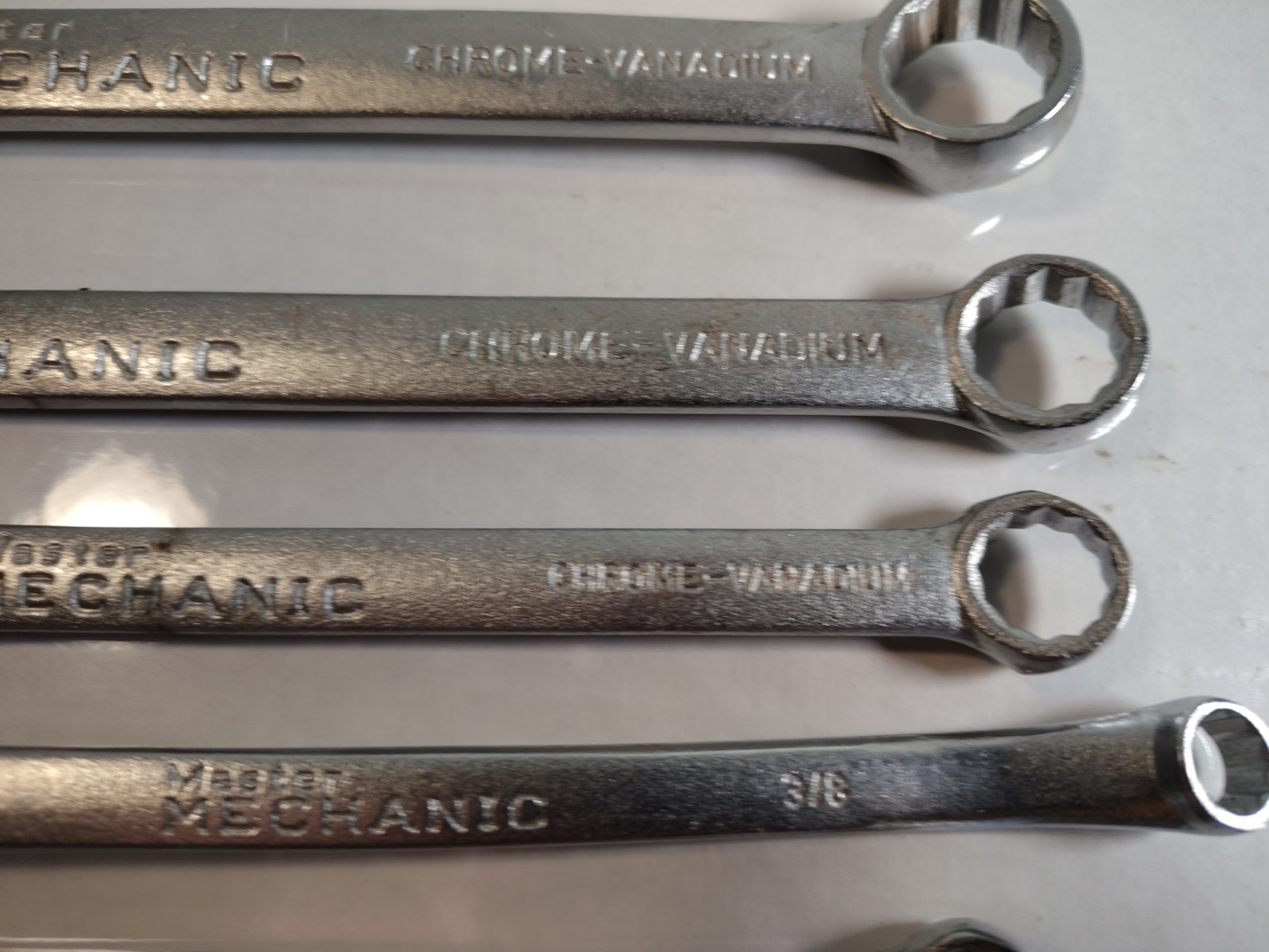 Master Mechanic Combination Wrenches Set Of 6