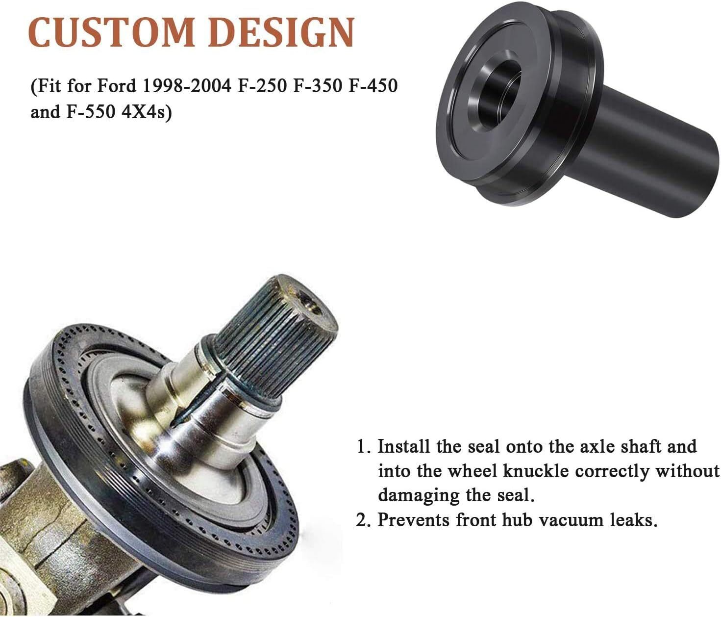 6695 Axle Shaft Oil Seal Wheel Knuckle Vacuum Installer For Ford 1998-2004 F250