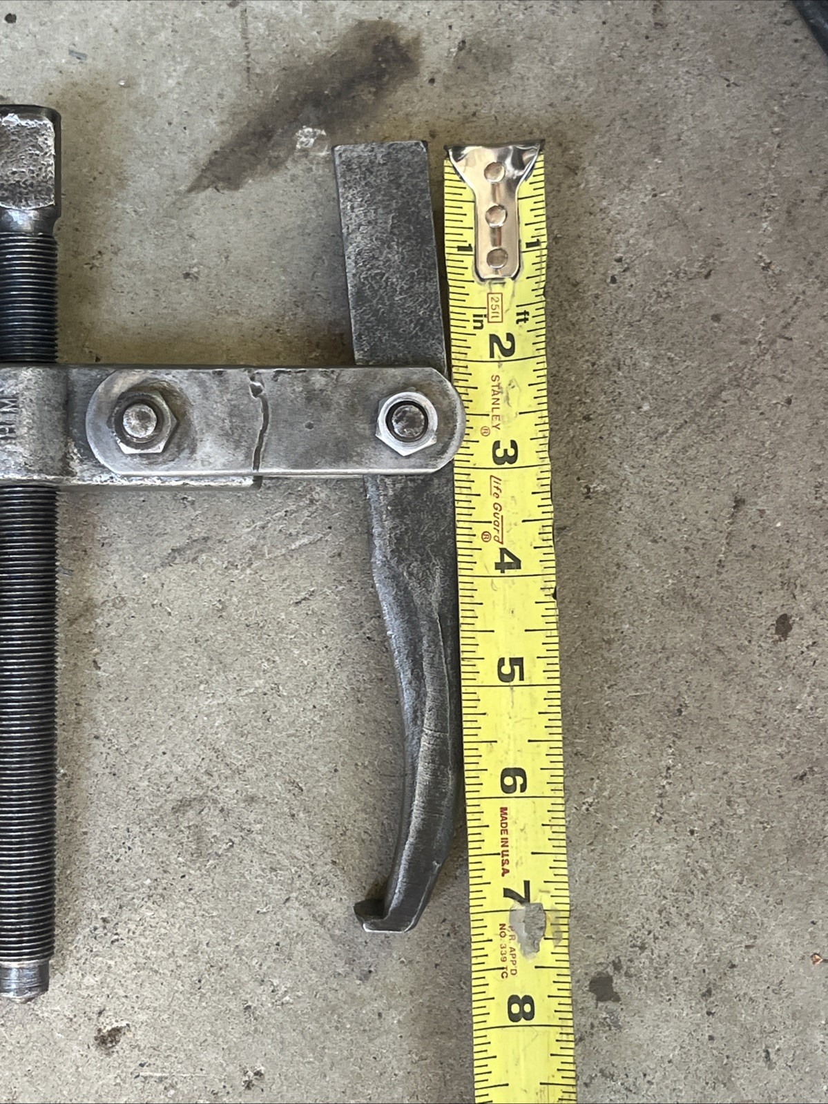 🔥 Vintage Bray 6″ gear puller 6 ton made in USA #1002 Heavy Duty Armstrong