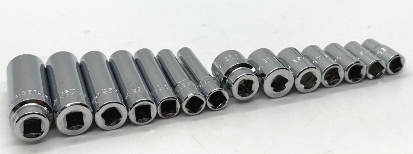 🇺🇸 MAC Tools 1/4″ Ratchet Socket Set General Service Extension Swivel Lot Box
