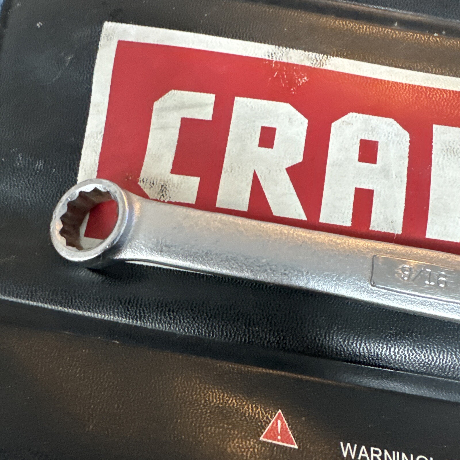 Craftsman 43924 -VV- 9/16in. x 5/8in. Double Box End Wrench USA 9/16″ x 5/8″